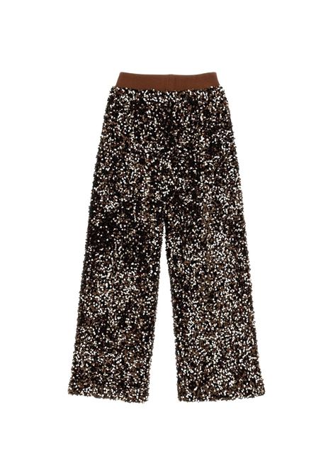 Pantaloni con paillettes MONNALISA KIDS | 49H404 80840006